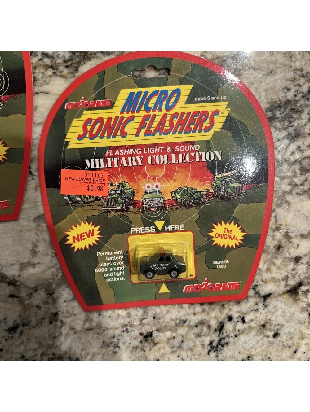 Majorette Micro Sonic Flashers Military Collection Lot Of 9 NEW + FAST SHIPPING